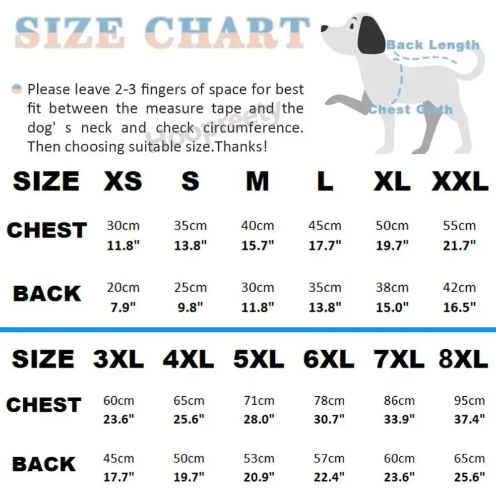 New XS-9XL Winter Puppy Clothes Cute Bear Pattern Warm Fleece Dog Vest Pet Supplies Dog Sweater Vest Pitbull New Year's Gift