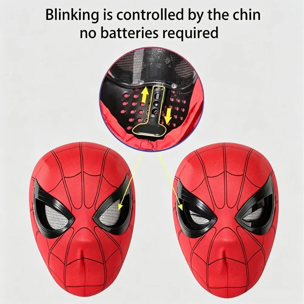 Moving Eyes Cosplay Mask Headgear – 1:1 Costume Prop – photo 7