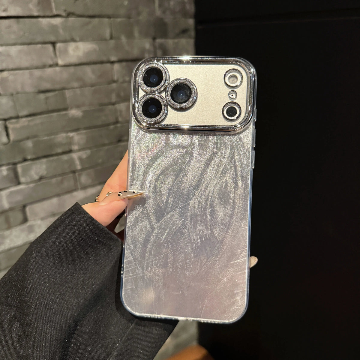 Glitter Laser iPhone Case – Shockproof Bumper Cover – photo 20