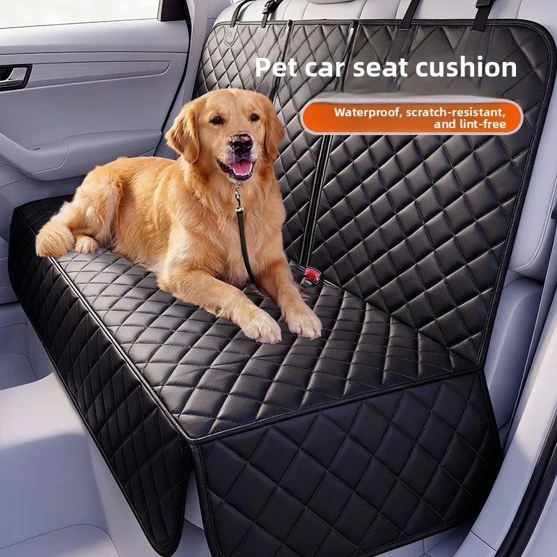 Waterproof Rear Car Seat Mat for Pets – Anti-Slip Cover – photo 2
