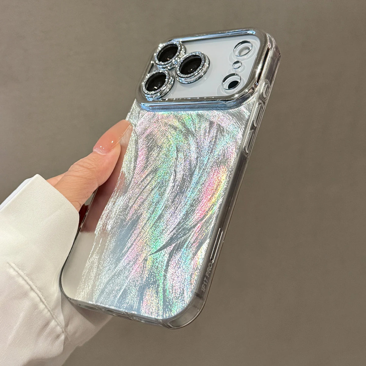 Glitter Laser iPhone Case – Shockproof Bumper Cover – photo 3