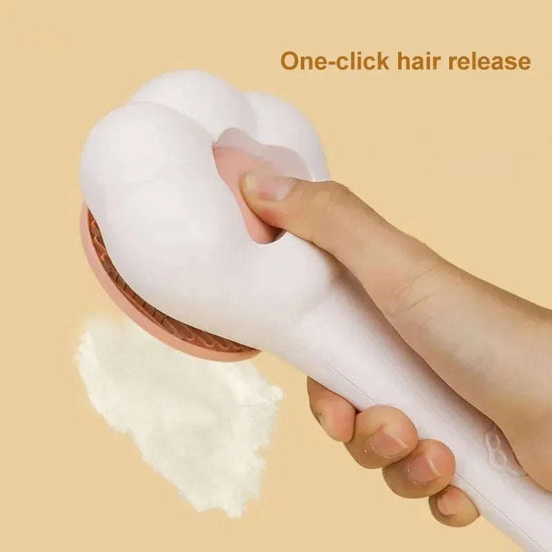 Cat Paw Grooming Brush – Massage & Hair Removal Tool – photo 4