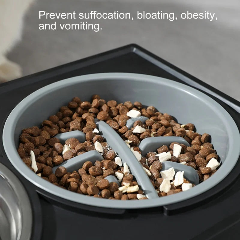Slow Feeder Dog Bowl – Improves Digestion & Prevents Bloating – photo 4