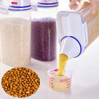 Pet Food Storage Container with Scoop – 1.5–2kg Sealed Jar – photo 6