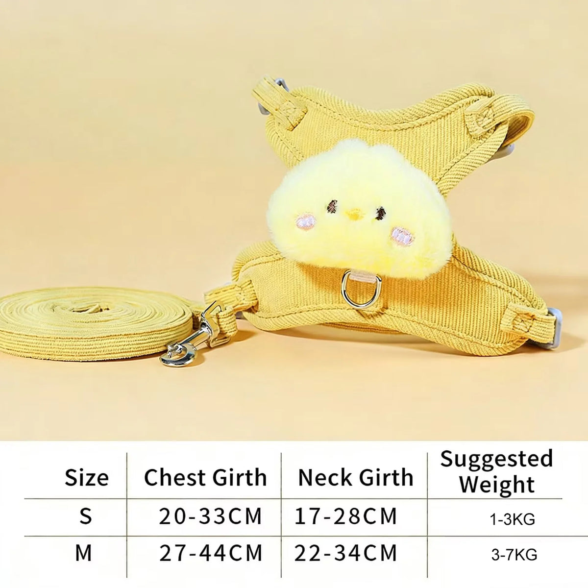 Adjustable Cat & Dog Harness with Leash Set – photo 20