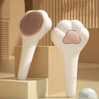 Cat Paw Grooming Brush – Massage & Hair Removal Tool – photo 1