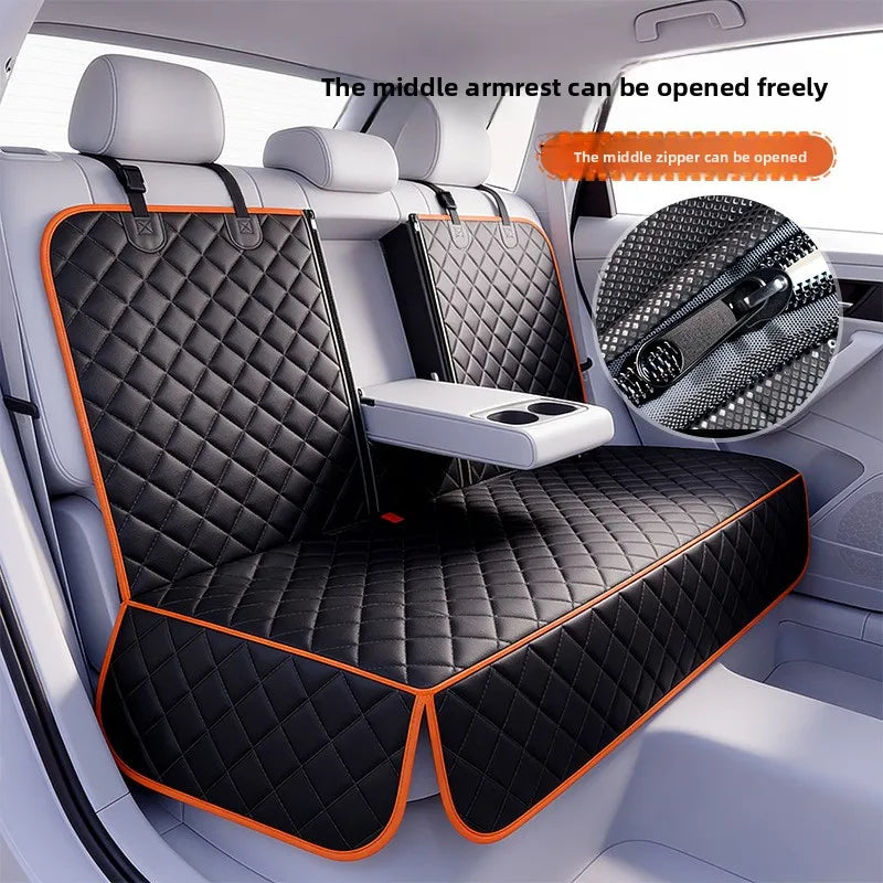 Waterproof Rear Car Seat Mat for Pets – Anti-Slip Cover – photo 7